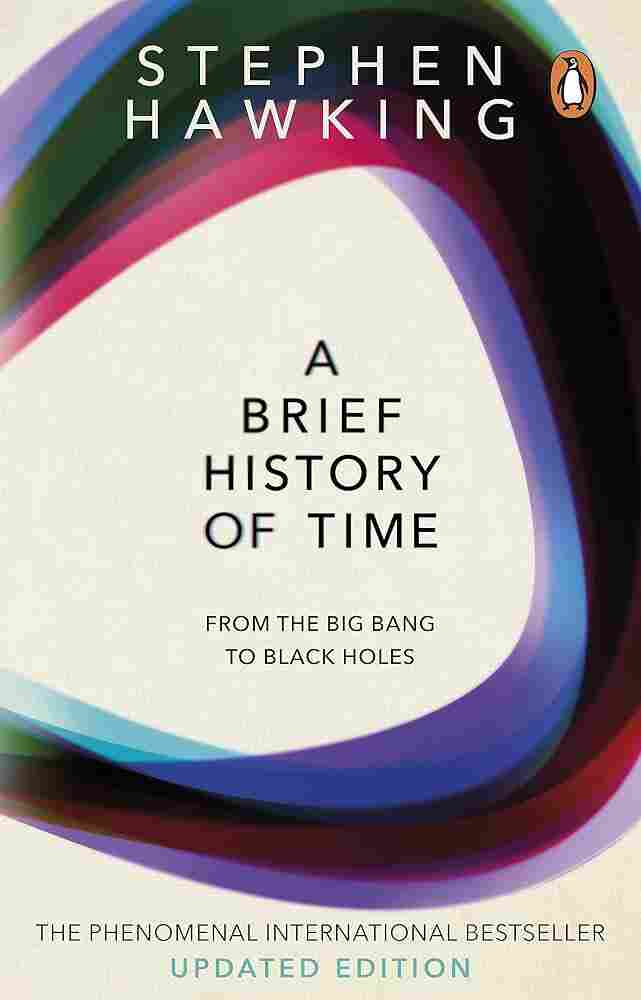 Cover of A Brief History of Time by Stephen Hawking